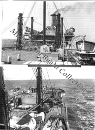 Orontes at sea 1954